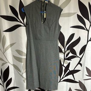 Gray dress juniors large nwt